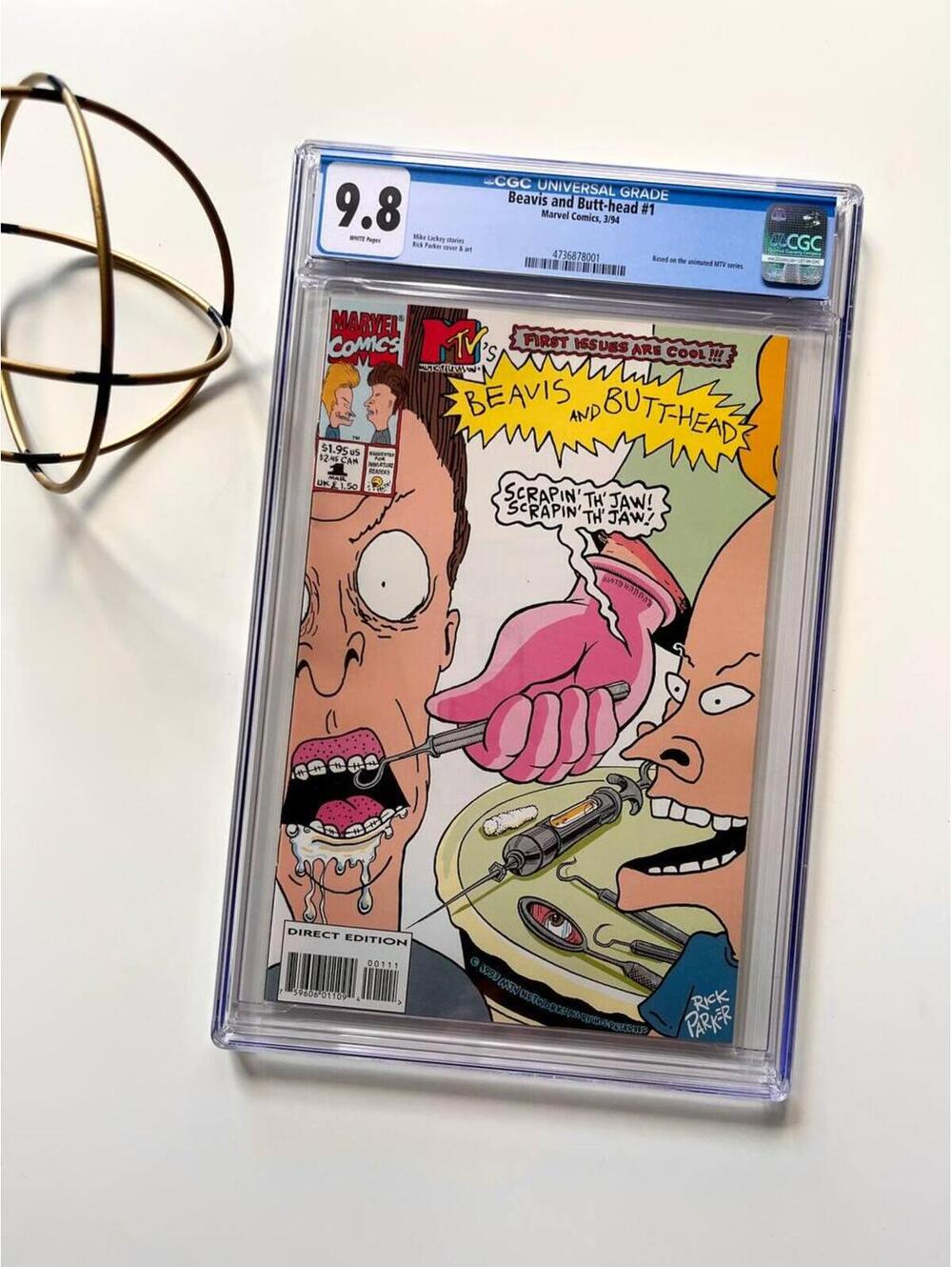 Beavis and Butt-Head #1 CGC 9.8 - Collector's vintage comic book 1994 | MTV